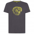 Мъжка тениска La Sportiva Cross Section T-Shirt M сив Carbon/Kiwi
