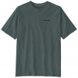 Мъжка тениска Patagonia P-6 Logo Responsibili Tee зелен