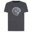 Мъжка тениска La Sportiva Cross Section T-Shirt M тъмно сив