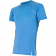 Функционална мъжка тениска  Sensor Merino Wool Active дълъг ръкав (2020) син