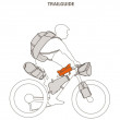 Чанта за рамка на велосипед Vaude Trailguide