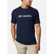 Мъжка тениска Columbia CSC Basic Logo Tee син CollegiateNavyWhite