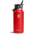 Термо бутилка Hydro Flask Wide Flex Straw Cap 32 oz червен