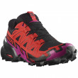 Дамски обувки за бягане Salomon Speedcross 6 Gore-Tex черен/червен