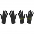 Детски ръкавици Progress DT COOLIO GLOVES 26RZ черен/зелен Black/Lime
