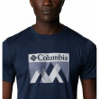 Мъжка тениска Columbia Zero Rules Graphic черен/син