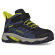 Детски обувки Merrell Moab Speed 2 Mid A/C Wtpf син/жълт navy/hi viz