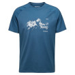 Мъжка тениска Mammut Mountain T-Shirt Men 8035m син deep ice