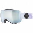 Дамски скиорски очила Uvex Downhill 2100 CV WE бял/лилав