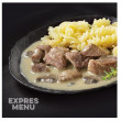 Готова храна Expres menu KM Свинско месо върху гъби с макарони
