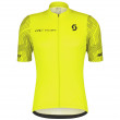 Мъжка колоездачна фланелка Scott M's RC Team 10 SS жълт/черен