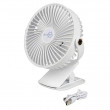 Мини вентилатор Bo-Camp Lux Fan Table DeLuxe ABS бял White