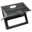 Скара на дървени въглища Bo-Camp Barbecue Notebook/Fire basket черен