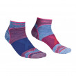 Дамски чорапи Ortovox Alpinist Low Socks W червен/син HotCoral