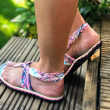 Дамски сандали Gumbies Slingback Mint & Pink