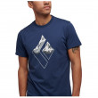 Мъжка тениска Black Diamond Mountain Logo SS Tee
