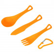 Комплект прибори Sea to Summit Delta Cutlery Set оранжев