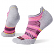 Дамски чорапи Smartwool Run Targeted Cush Stripe Low Ank Socks лилав