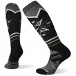 Дамски 3/4 чорапи  Smartwool W Performance Ski Fl Cn Mtnsnflkptrn Otc черен Black