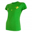 Дамска функционална тениска Sensor Merino Wool Swallow къс ръкав зелен Green