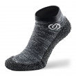 Чорапи с гумена подметка Skinners Athleisure сив/бял GraniteGray