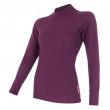 Дамска тениска Sensor Double Face дълъг ръкав лилав Purple