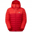 Дамско яко Mountain Equipment W's Superflux Jacket червен Capsicum/Pop Red