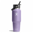 Термо бутилка Hydro Flask Wide Flex Straw Travel Bottle 32 Oz черен/лилав MOONSHADOW