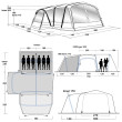 Надуваема палатка Outwell Airville 6SA (2020)