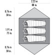 Палатка MSR Zoic 3