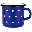 Чаша Zulu Cup Mini Heart синьо/бял