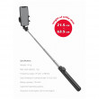 Селфи стик Swissten BLUETOOTH SELFIE STICK ALUMINUM TRIPOD PRO