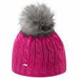 Плетена шапка от мериносана вълна Kama A121 розов Pink