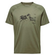 Мъжка тениска Mammut Mountain T-Shirt Men 8035m тъмно зелен marsh