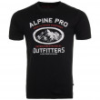 Мъжка тениска Alpine Pro Wennor черен