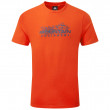 Мъжка тениска Mountain Equipment Skyline Tee оранжев