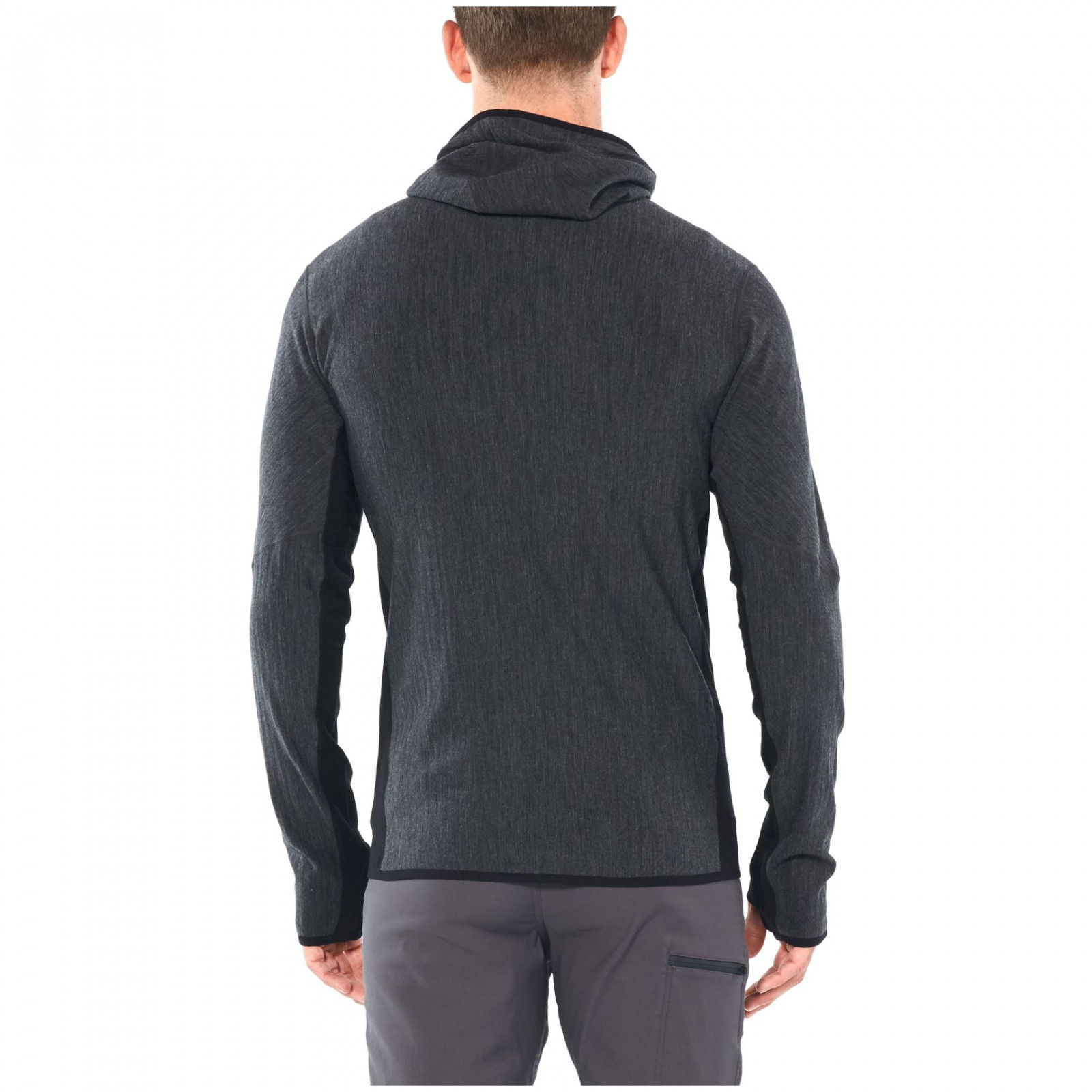 Icebreaker Descender LS Zip Hood - Felpa di merino con cappuccio - Donna I