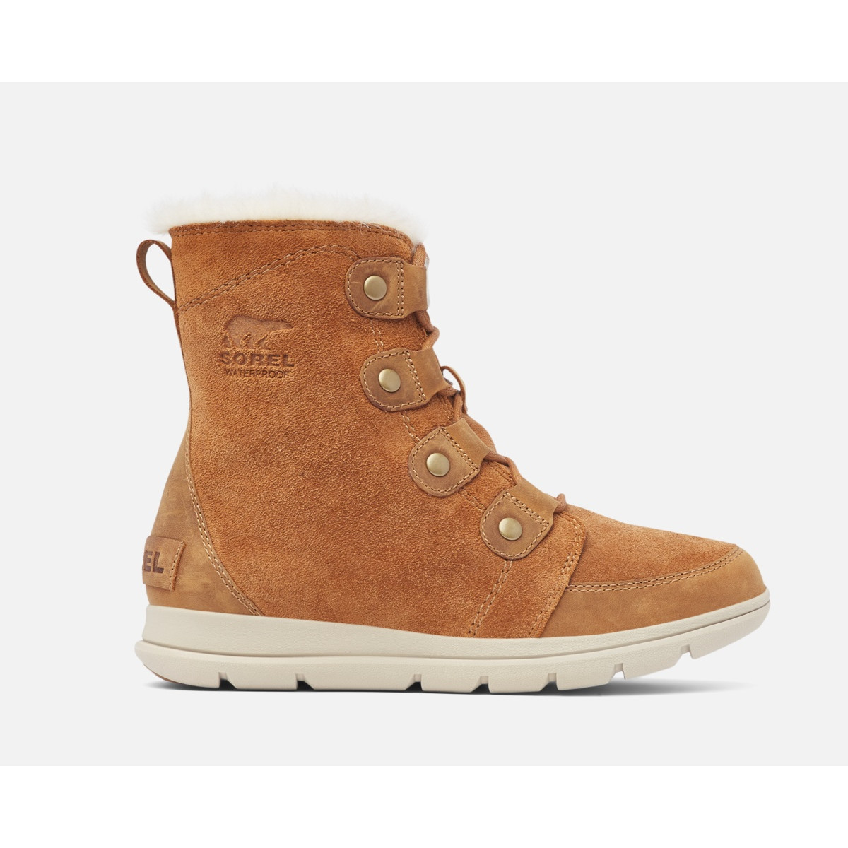 sorel explorer camel brown