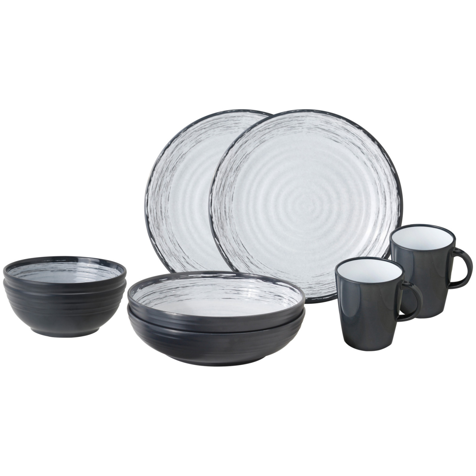 BRUNNER 0830143N.C5X Camping Tableware Set For 2 Persons