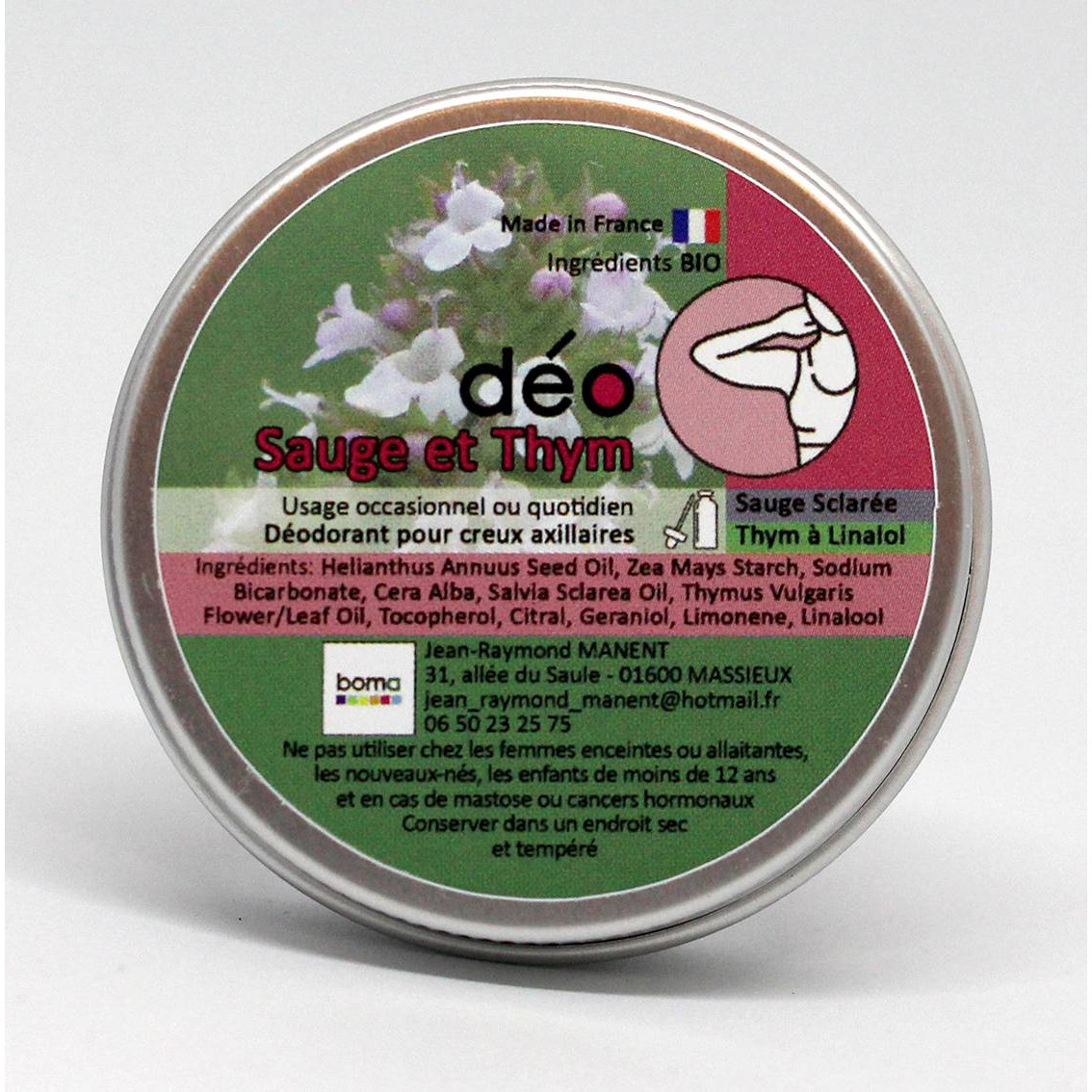 Дезодорант Boma DEO Градински чай и мащерка 67 g | 4camping.bg