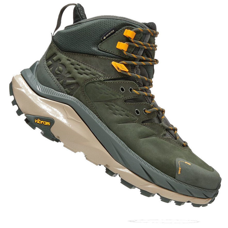 Обувки Hoka One One набук кожа, vibram 
