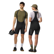 Дамски къси панталони Fjällräven Hoja Bib Shorts W