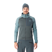Функционален мъжки суитшърт Dynafit Radical Wool Hooded Jkt M син 3161 - smoke blue/0720
