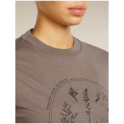Дамска тениска Icebreaker Merino 150 Tech Lite SS Crop Tee Seed Story