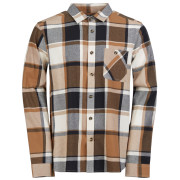 Мъжка риза Fundango Harris Shirt кафяв coffee