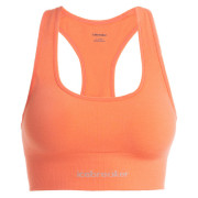 Спортен сутиен Icebreaker Women Merino Seamless Active Bra оранжев Tang