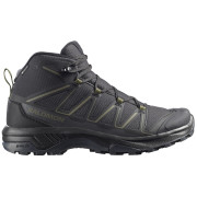 Мъжки трекинг обувки Salomon Exraise Mid Gtx черен/зелен Black / Black / Olive Night