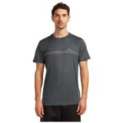 Мъжка тениска Icebreaker Men Merino 150 Tech Lite SS Tee Range Stripes