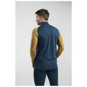 Мъжко поло Devold Duo Active Man Zip Neck