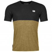 Функционална мъжка тениска  Ortovox 150 Cool Logo Ts M черен/кафяв